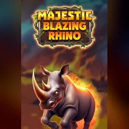 Majestic Blazing Rhino